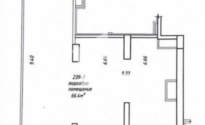Продажа торгового помещения, Минск, Туровского ул., 24,  66.4 кв.м.. Фото 3