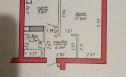 Снять 1-комнатную квартиру, Новополоцк, Молодежная 184Б