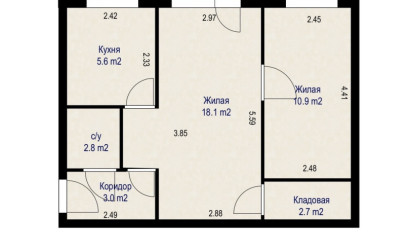 Купить 2-комнатную квартиру, Минск, ул. Платонова, д. 33/1 (Советский район). Фото 20