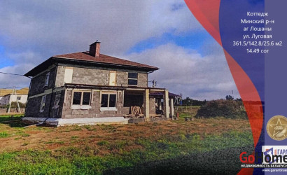 Купить коттедж, Лошаны, Луговая ул., 14.49 соток. Фото 1