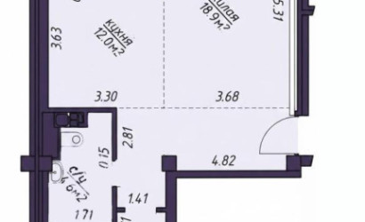 Купить 2-комнатную квартиру, Минск, Скрыганова ул., 16 (Фрунзенский район). Фото 32