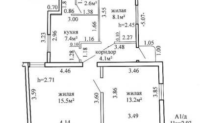 Купить 3-комнатную квартиру, Гродно, Гонионский, 9. Фото 15