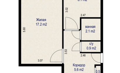 Купить 1-комнатную квартиру, Минск, ул. Калиновского, д. 18 (Первомайский район). Фото 10