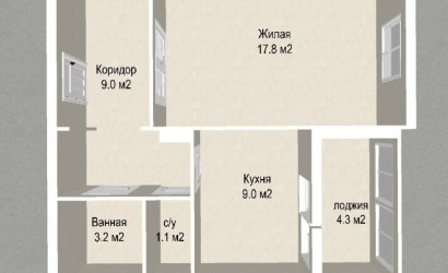 Купить 1-комнатную квартиру, Минск, Люцинская ул., 11 (Фрунзенский район). Фото 44