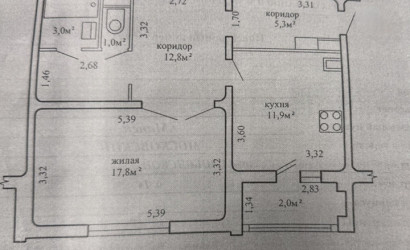 Купить 1-комнатную квартиру, Минск, Слободской проезд, 14 (Московский район). Фото 2