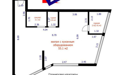 Купить 3-комнатную квартиру, Минск, Жореса Алфёрова ул., 3 (Октябрьский район). Фото 1