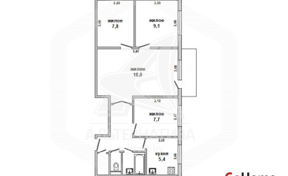Купить 4-комнатную квартиру, Брест, Восток, ул. Кривошеина. Фото 1