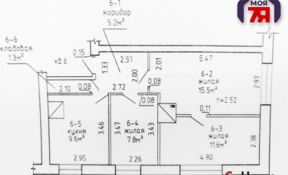 Купить 3-комнатную квартиру, Вилейка, Стахановская ул.. Фото 19