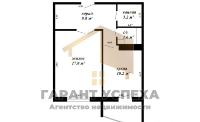 Купить 1-комнатную квартиру, Брест, ул. Луцкая, д. . Фото 20