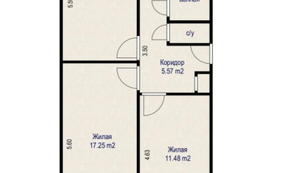 Купить 3-комнатную квартиру, Минск, Клумова ул., 23(Партизанский район). Фото 43