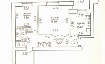 Купить 3-комнатную квартиру, Новополоцк, Дзержинского ул., 9. Фото 16