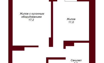 Купить 2-комнатную квартиру, Брест, ул. Октябрьской революции, д. . Фото 11