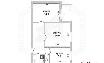 Купить 2-комнатную квартиру, Брест, Речица, ул. Речицкая. Фото 17