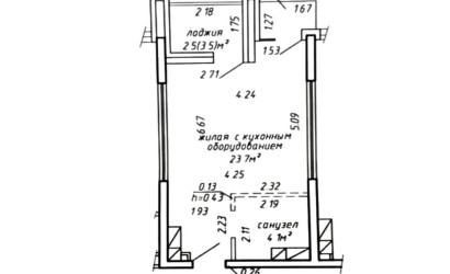 Купить 1-комнатную квартиру, Минск, Левина ул., 9 (Октябрьский район). Фото 5