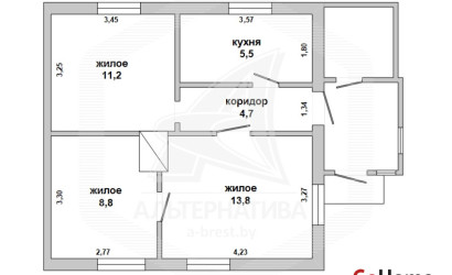 Купить 3-комнатную квартиру, Брест, Дубровка, ул. Белорусская. Фото 12