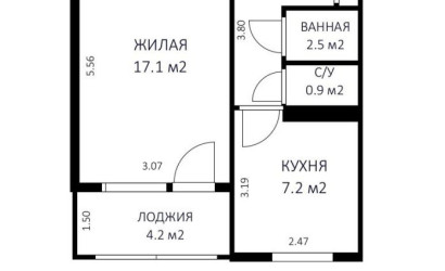 Купить 1-комнатную квартиру, Минск, Якубова ул., 30 (Ленинский район). Фото 21