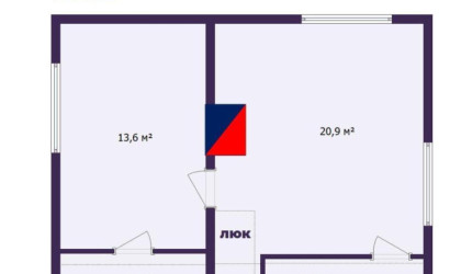 Купить дом в деревне, Чернявка, 7 соток. Фото 16