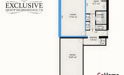 Купить 1-комнатную квартиру, Минск, Некрасова ул., 12 (Советский район). Фото 9