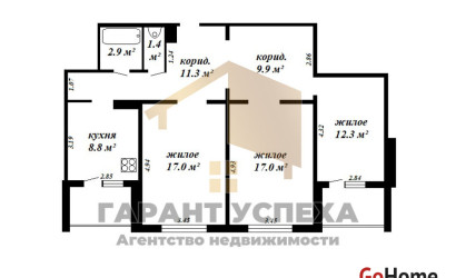Купить 3-комнатную квартиру, Брест, ул. Карьерная, д. . Фото 19