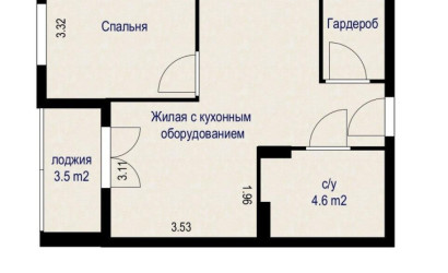 Купить 2-комнатную квартиру, Минск, Дзержинского просп., 30(Московский район). Фото 7