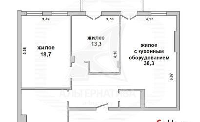 Купить 3-комнатную квартиру, Брест, Центр, ул. 17 Сентября. Фото 11