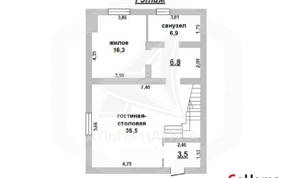 Купить дом, Брест, Граевка, 2 соток. Фото 42