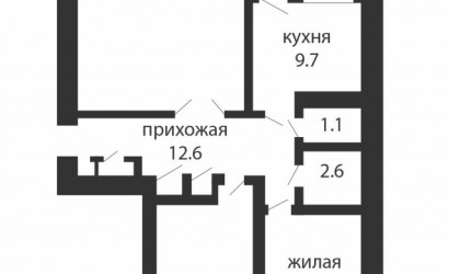 Купить 1-комнатную квартиру, Каменюки