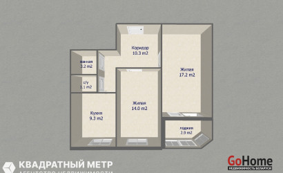 Купить 2-комнатную квартиру, Минск, ул. Неманская, д. 14 (Фрунзенский район). Фото 18