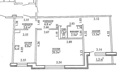 Купить 2-комнатную квартиру, Гродно, Соломовой, 48Б. Фото 10