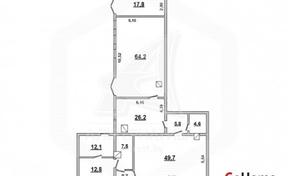 Продажа квартиры под офис, Закий,  203.4 кв.м.. Фото 1