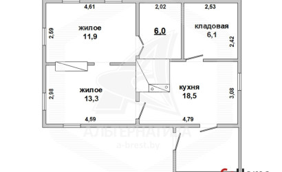 Купить дом, Костычи, Клейниковский с/с, 16.52 соток. Фото 17
