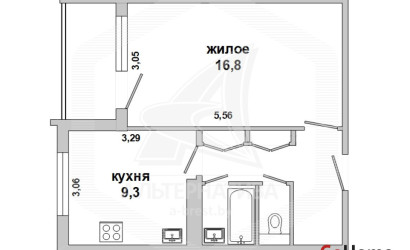 Купить 1-комнатную квартиру, Брест, Киевка, ул. Высокая. Фото 1