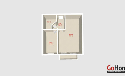 Купить 1-комнатную квартиру, Минск, Козлова ул., 19(Первомайский район). Фото 2