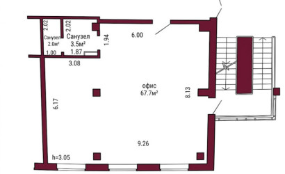 Аренда офиса, Гродно, Магистральная, 8, 73.2 кв.м.. Фото 12