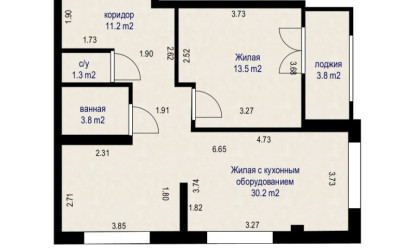 Купить 2-комнатную квартиру, Минск, ул. Туровского Кирилла, д. 14 (Первомайский район). Фото 19