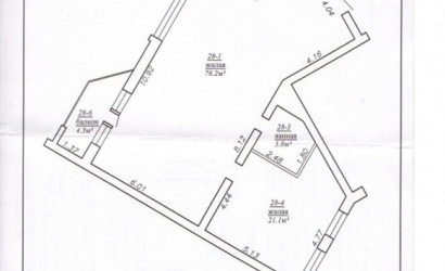 Купить 3-комнатную квартиру, Бобруйск, Московская, 108. Фото 3