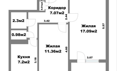 Купить 2-комнатную квартиру, Минск, Крупской ул., 2 (Заводской район). Фото 32