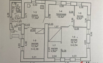 Купить дом, Даниловичи, Советская ул., 25 соток. Фото 12