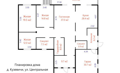 Купить дом, Кузевичи, Центральная ул., 25 соток. Фото 30