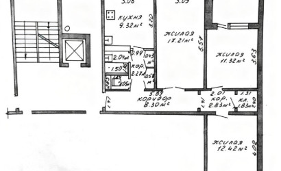 Купить 3-комнатную квартиру, Барановичи, Парковая, 27. Фото 11