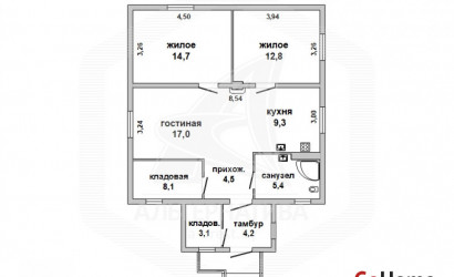 Купить дом, Луково, Луковский с/с, 25 соток. Фото 1