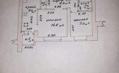 Купить 2-комнатную квартиру, Новополоцк, Гайдара ул., 15. Фото 5
