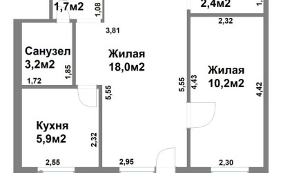 Купить 2-комнатную квартиру, Минск, Либкнехта ул., 106 (Московский район). Фото 8