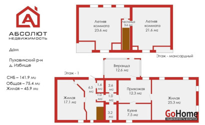Купить дом, Избище, Солнечная, 24.81 соток. Фото 54