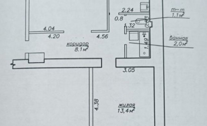 Купить 2-комнатную квартиру, Жлобин, Первомайская, 24А. Фото 5