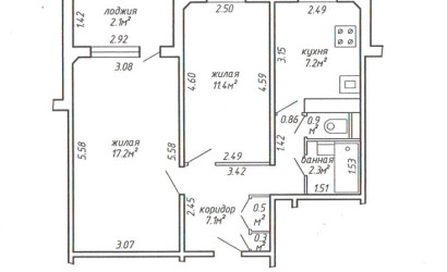 Купить 2-комнатную квартиру, Минск, Белецкого, 50/2(Московский район). Фото 29