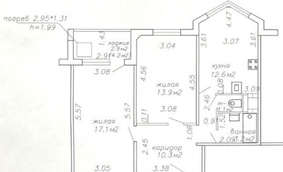 Купить 2-комнатную квартиру, Минск, Люцинская, 21 (Фрунзенский район)