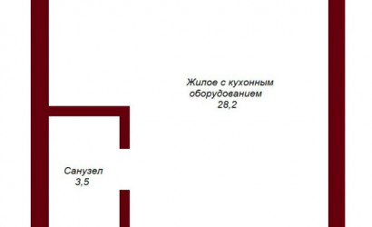 Купить 1-комнатную квартиру, Кобрин, Интернациональная. Фото 7