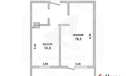 Купить 1-комнатную квартиру, Брест, Восток, ул. Московская. Фото 14