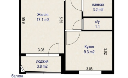 Купить 1-комнатную квартиру, Минск, ул. Каменногорская, д. 82 (Фрунзенский район). Фото 16